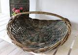Antique Willow Gathering Basket